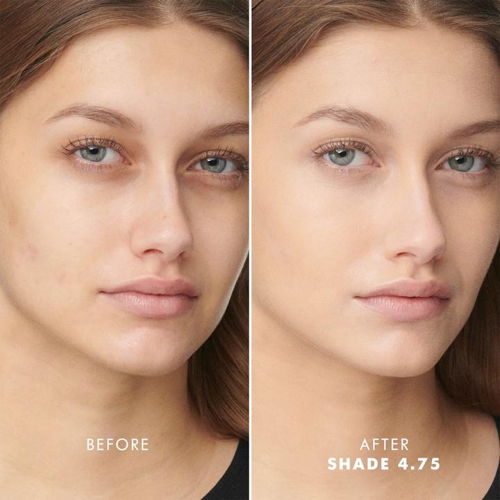 Actual product image Giorgio Armani Matt Makeup Power Fabric + ( Ultra Longwear Weightless Matte Foundation) 30ml - Shade: 4.75 (Camel)