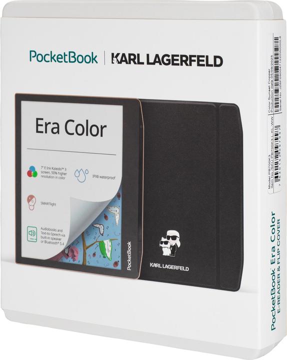 Actual product image PocketBook Era Colour incl. cover (7", 32 GB, Karl Lagerfeld - Sunset Copper)