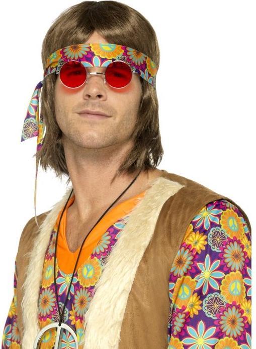 Produktbild Smiffys Hippie - Rot