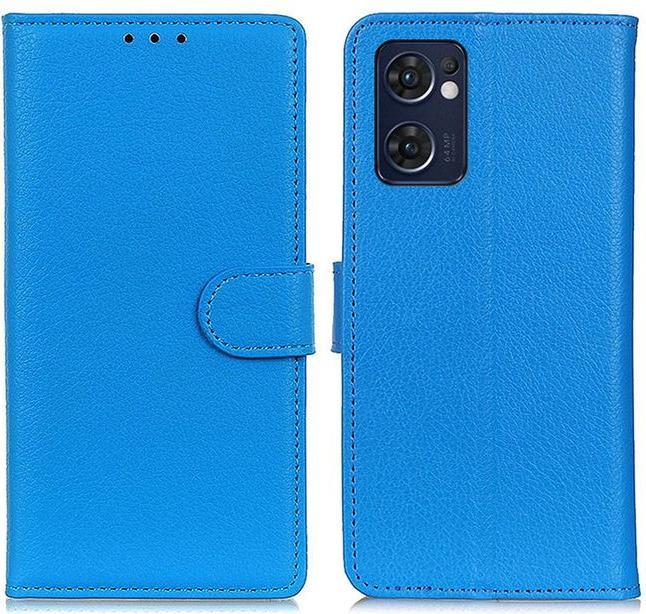 Image du produit MU Classic Série de couvertures de livre en cuir Litchi (OPPO Reno7 Z 5G)