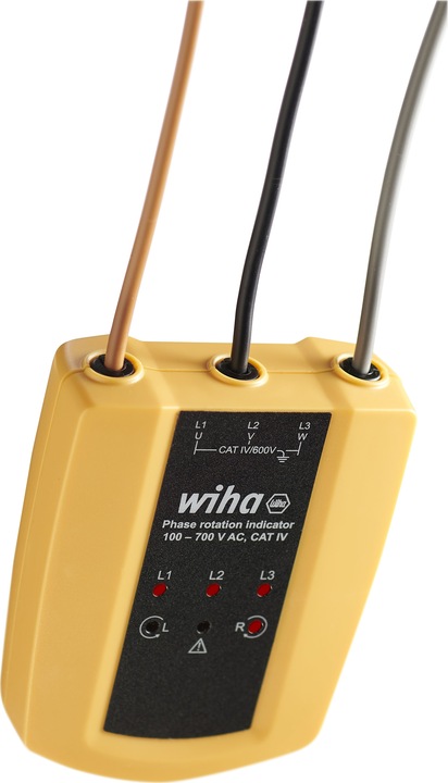 Produktbild Wiha Drehfeldrichtungsanzeiger (CAT III 1000V, CAT IV 600V)