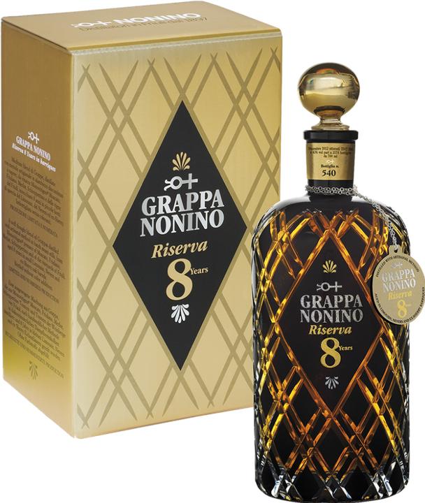 Produktbild Nonino Grappa Riserva 8 Years (1 x 70 cl)