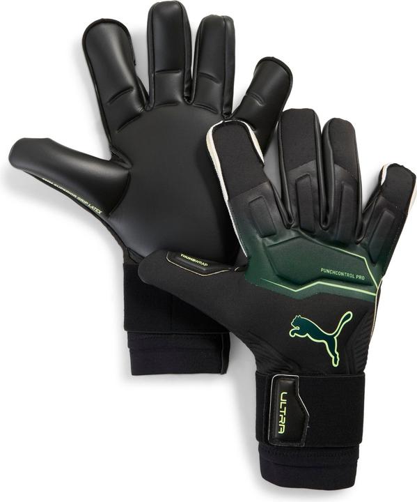 Black, Grün, PUMA Black-Green Terrain-Fizzy Light, Schwarz