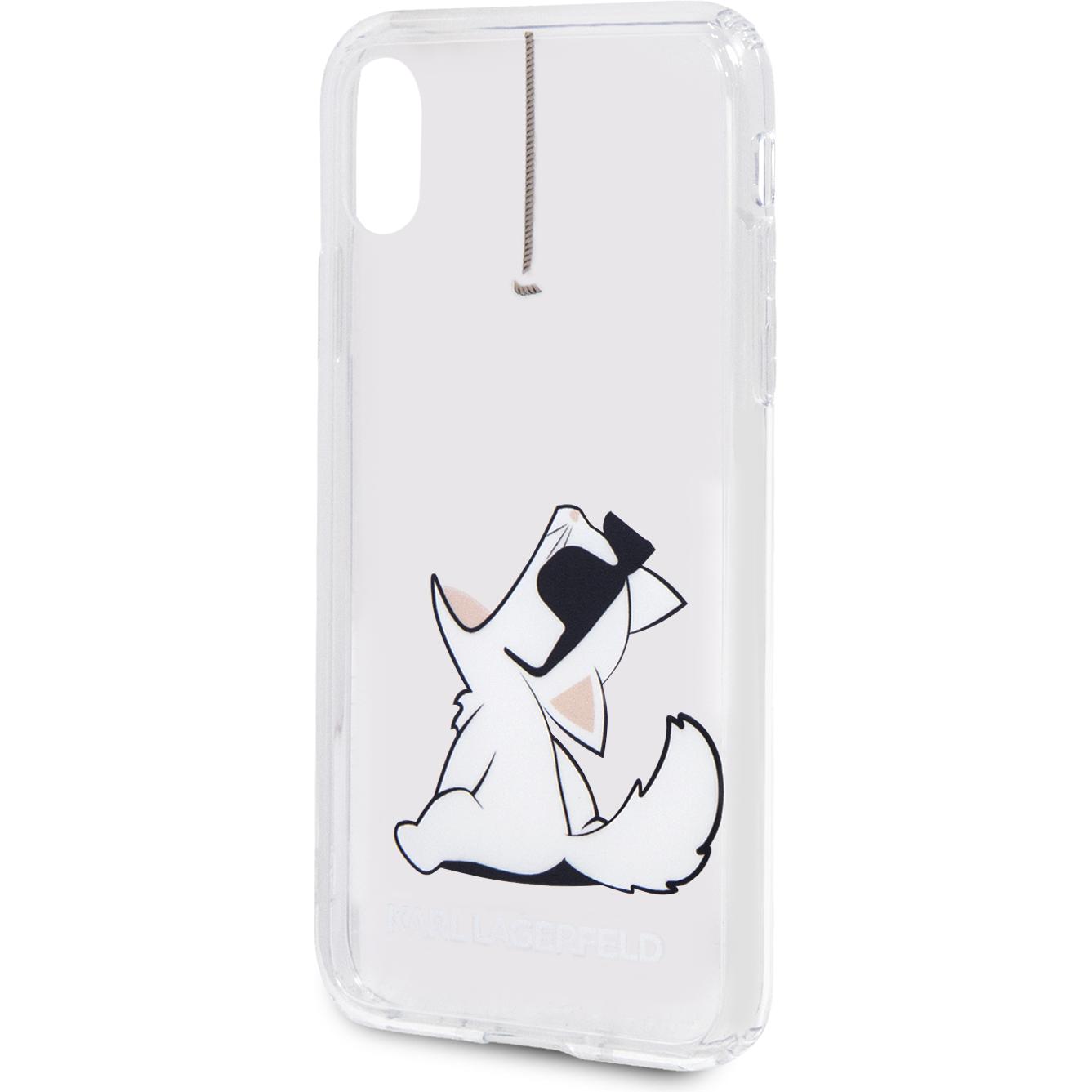 Karl Lagerfeld Case (Apple iPhone X), Smartphone Hülle, Transparent