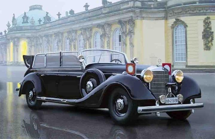 Actual product image ICM Type 770K(W150) Touring Car WWII German Leader's Car