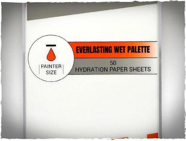 Redgrass RED-WPPP06 - Outils de peinture : feuilles de papier d'hydratation pour Painter