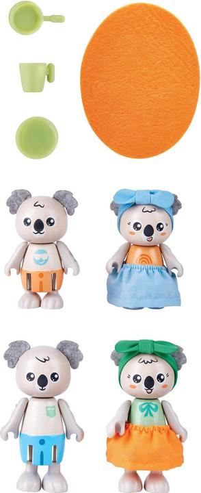 Actual product image Hape Koala family