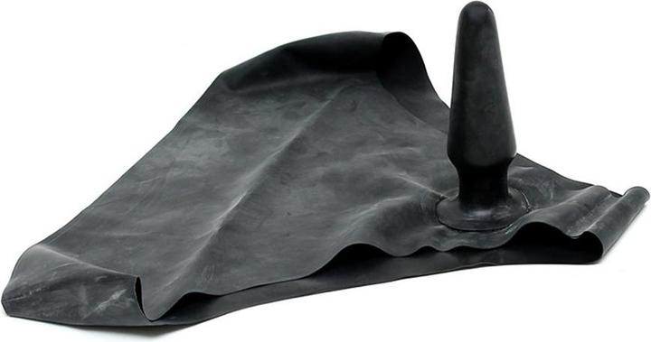 Actual product image Rimba Latex Men's Briefs with Butt Plug (XL)