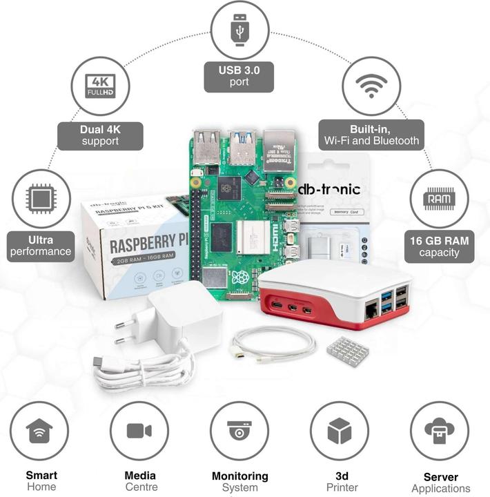 Image du produit Db-tronic Raspberry Pi 5