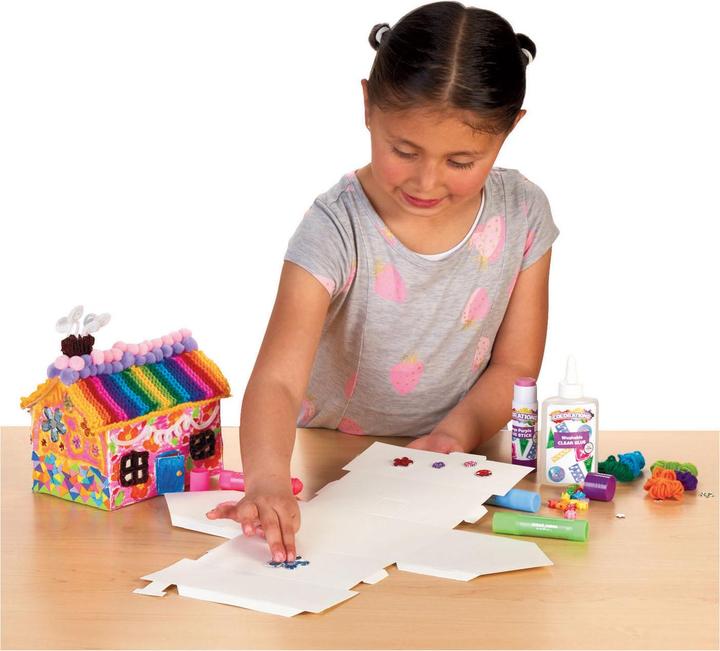 Produktbild Colorations Färbungen - 3D-Papierfalthaus, 20er-Set (20x)