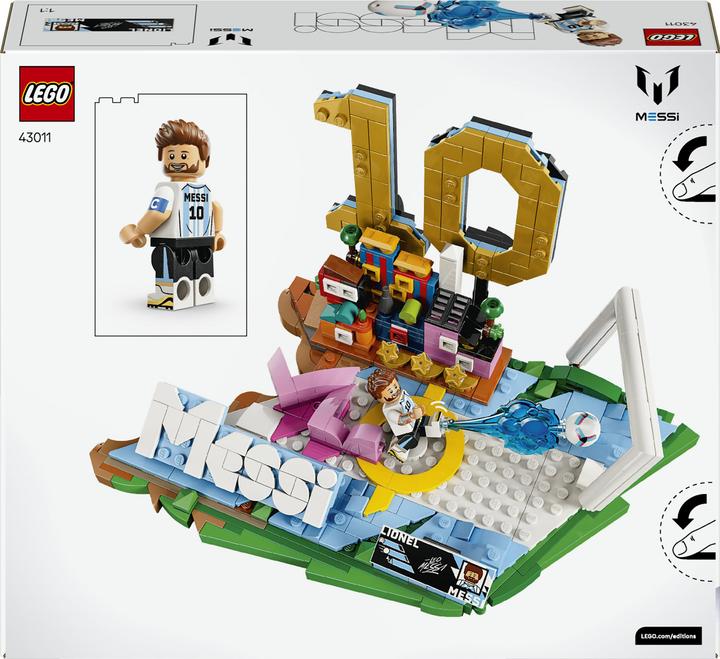 Actual product image LEGO Lionel Messi - Football highlights (43011, LEGO Editions)
