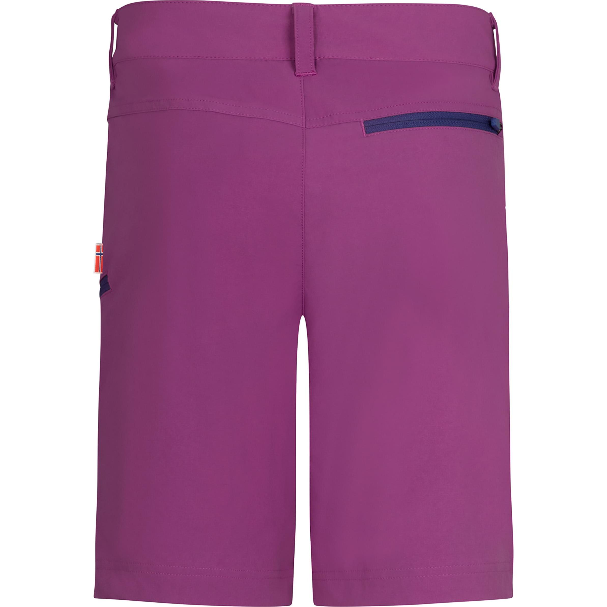 Thumbnail - Trollkids, Unisex, Velohosen, Kid's Haugesund Shorts (110 E), Violett, 110 E