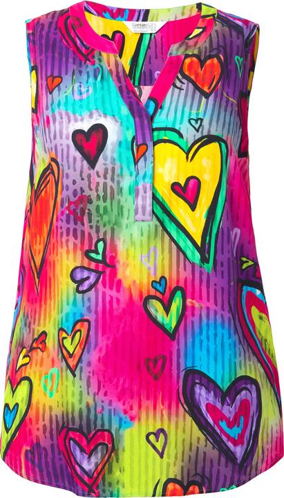 Immagine prodotto Angel of Style Bluse, ärmellos, Herzmuster (54)