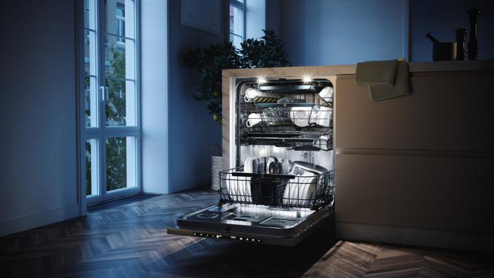 Produktbild Asko Geschirrspüler vollintegriert Logic XXL DFI544DXXL Edelstahl