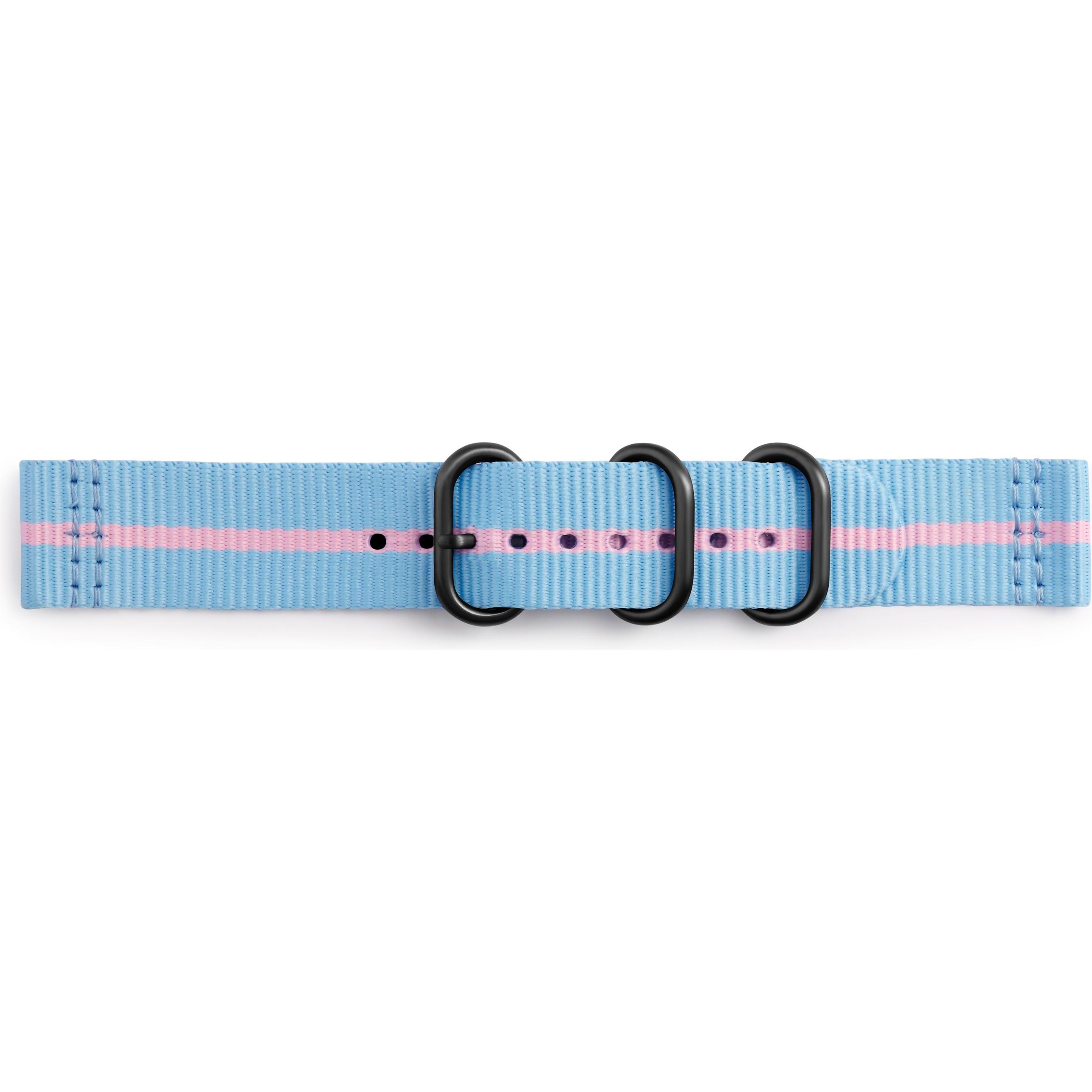 Thumbnail - Strap Studio Nato Nylon Strap (20 mm, Nylon, Gear Sport), Uhrenarmband, Blau