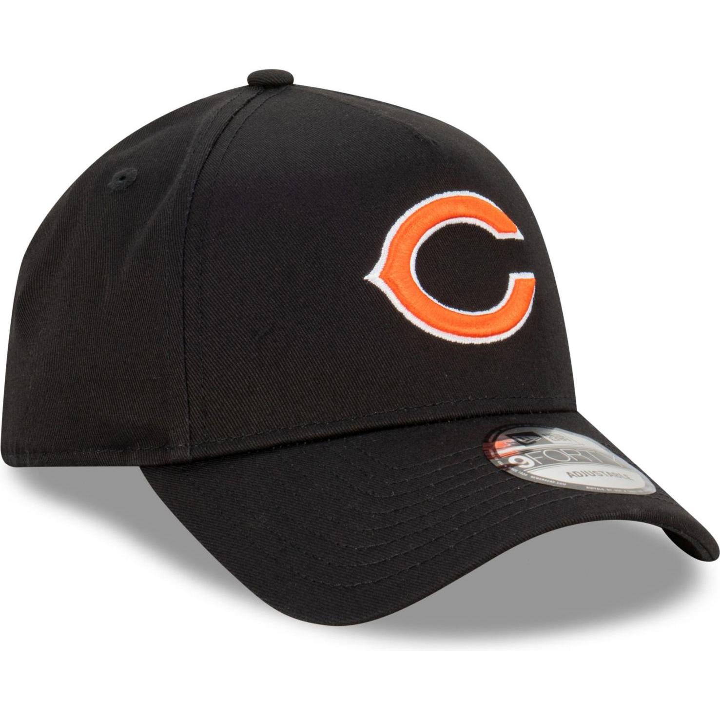 Thumbnail - New Era, Herren, Cap, 9Forty A-Frame Cap - NFL Chicago Bears schwarz, Schwarz, (One Size)