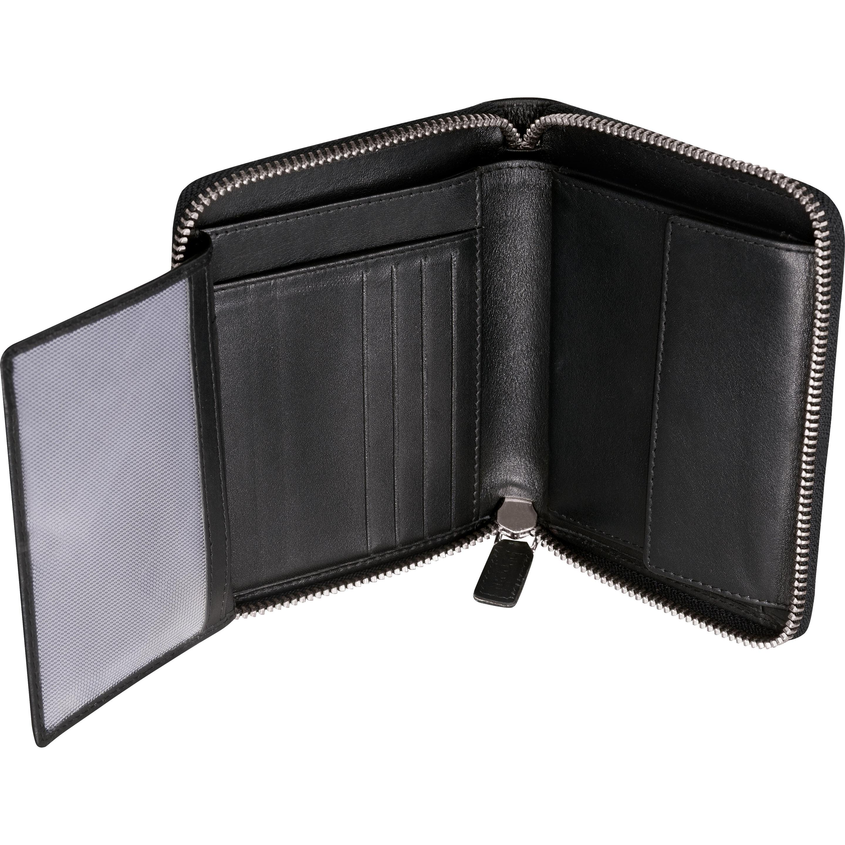 Thumbnail - Bugatti, Herren, Portemonnaie, Geldbörse Atlanta Wallet 3207, Schwarz