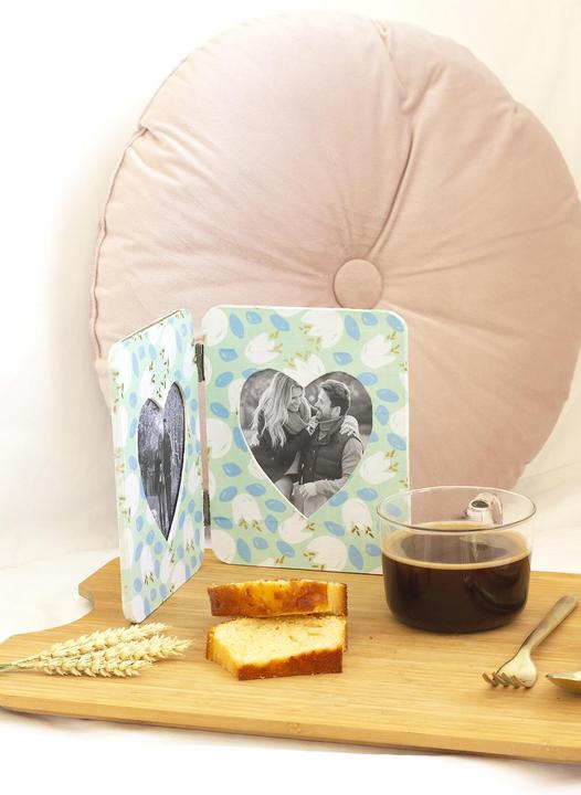 Actual product image Décopatch Papier-mâché frame with hearts