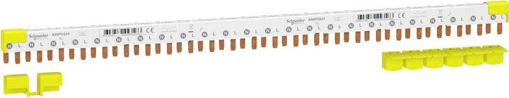 Produktbild Schneider Electric Acti9 Phasenschiene Stift, 1P+N, 9mm- A9XPC624
