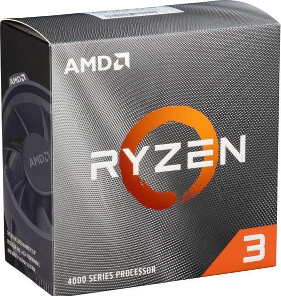 Productafbeelding AMD Ryzen 3 4100 3.8 GHz (AM4, 3.80 GHz, 4 -Core)