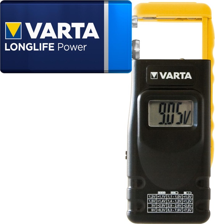 Productafbeelding Varta LCD Digitale Batterijtester