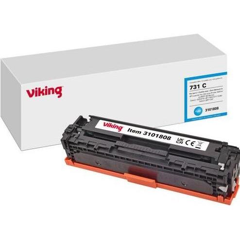 Viking, Toner, Tonerkartusche Kompatibel Canon 731 Cyan (C)