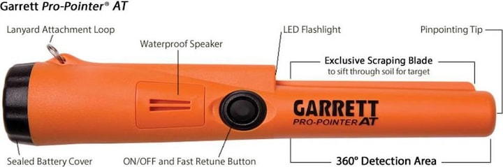 Actual product image Garrett Pro Pointer AT