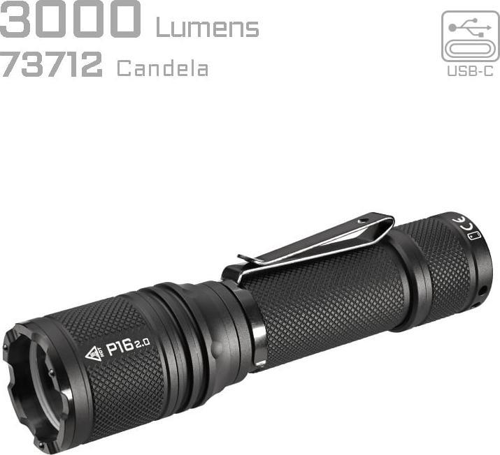 Produktbild AceBeam P16 2.0 (13.63 cm, 3000 lm)