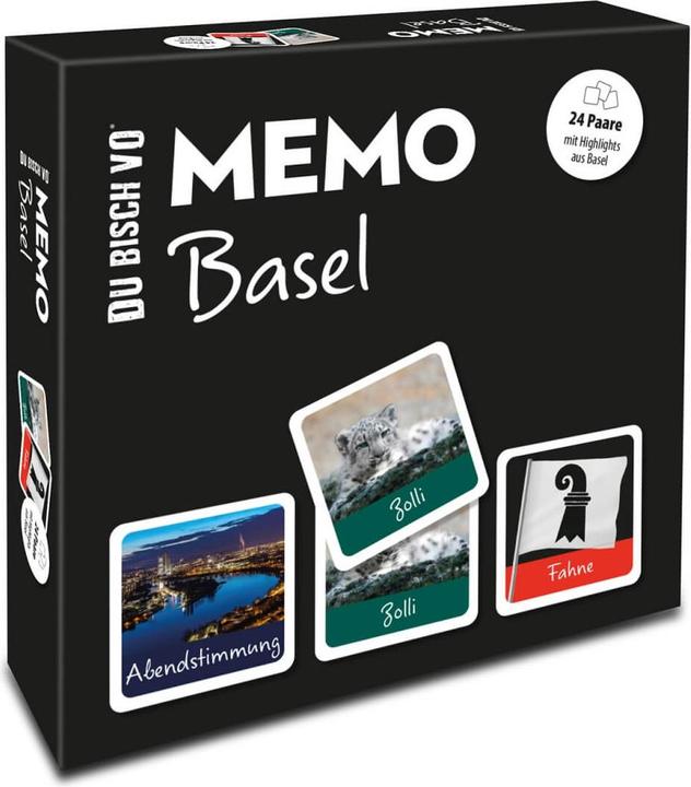 Produktbild Unique Memo - Du bisch vo Basel (Deutsch, 2 - 4 Spieler)