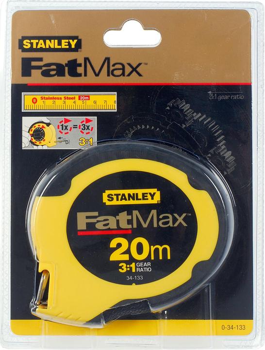 Image du produit Stanley Mètre ruban à capsule FatMax™, acier (20 m)