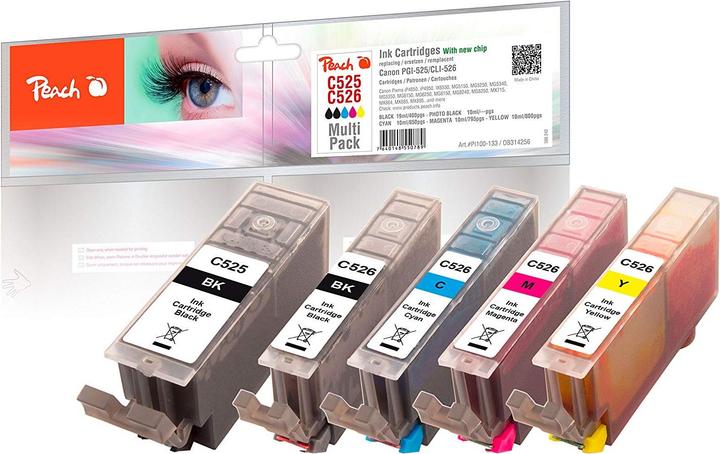 Produktbild Peach Cli-526 (M, BK, PBK, Y, C)