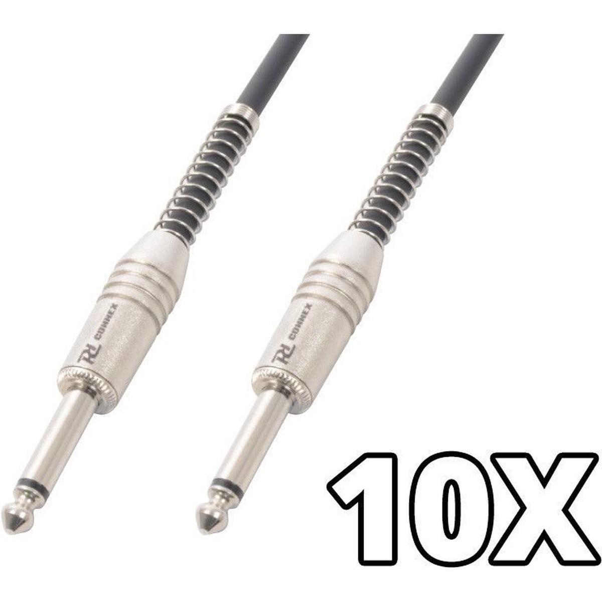 PD Connex -Gitarrenkabel mit 10 Gitarrenkabeln mit 6 Metern (6 m, 6.3mm Klinkenkabel) (60000293)