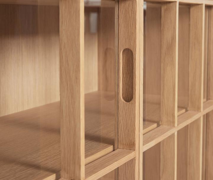 Actual product image Hübsch Shoji Cabinet Wide Natural (100 x 35 x 90 cm)