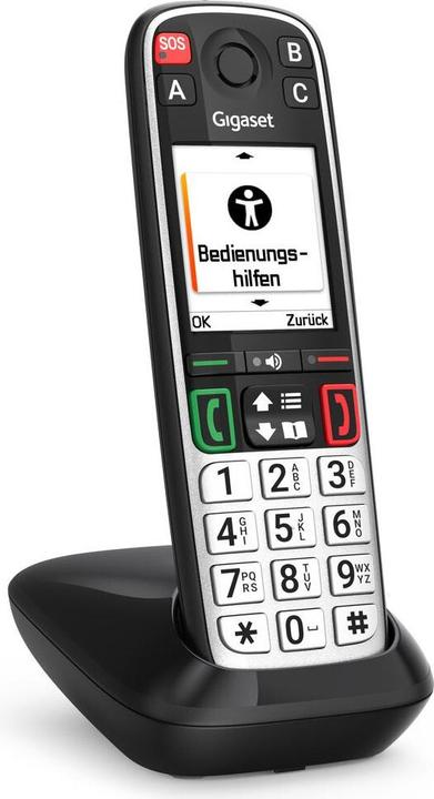Produktbild Gigaset EASY 500 Seniorentelefon schwarz