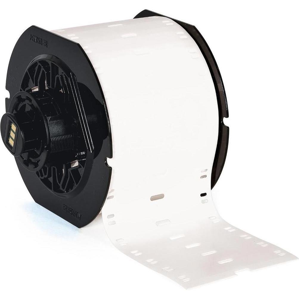 Brady, Etiketten, B33-75x10-7643-WT, Heatex Schilder, Weiss, 75 x 10 mm, für BBP33 (1000 St.) (197488)