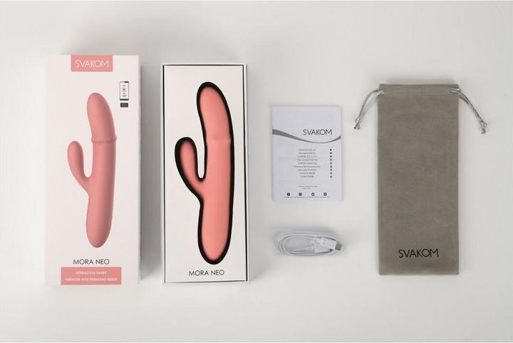 Produktbild Svakom Mora Neo Interaktiver Stossvibrator Pfirsich