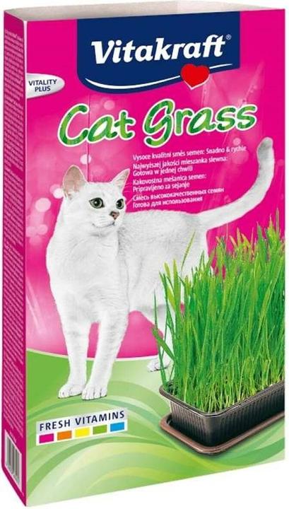 Actual product image Vitakraft Cat Grass - Kit for cats - 120 g (Adult, 1 pcs., 120 g)