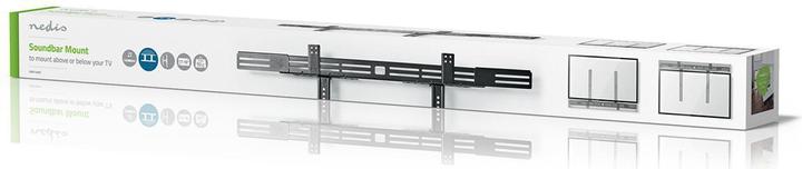 Actual product image Nedis Soundbar mount | Universal | Connected to the TV | 10 kg | Working depth adjustment (1 pcs., Wall installation)