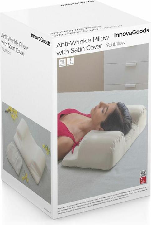 Actual product image InnovaGoods Anti-wrinkle neck pillow (50 x 50 cm)