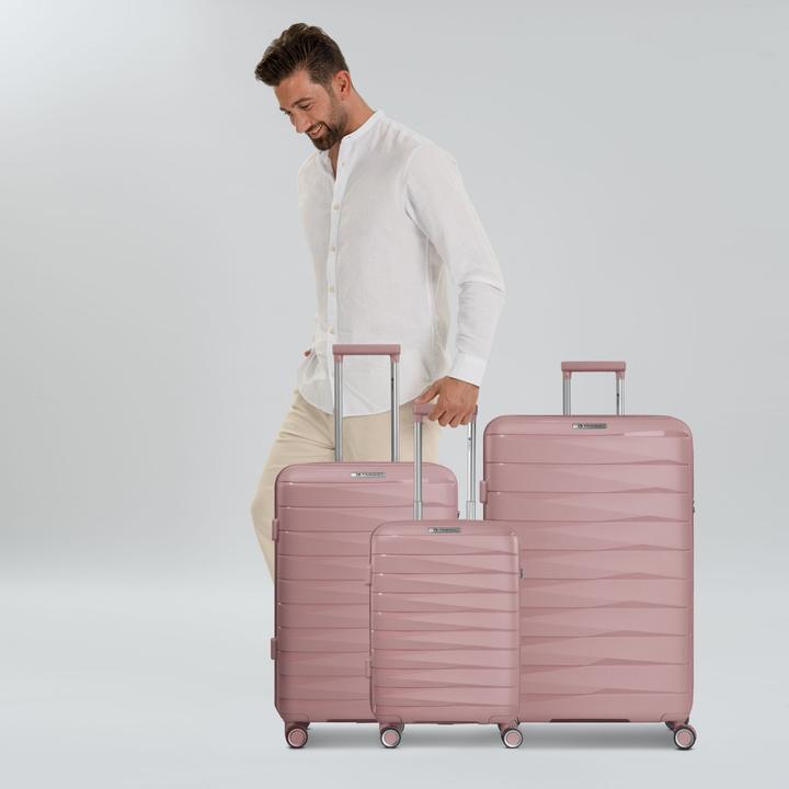 Image du produit Franky London Ensemble de valises à 4 roulettes 3 pièces avec soufflet d'expansion (187 l, XL (à partir de 115l))