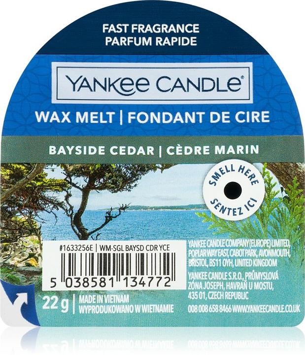 Produktbild Yankee Candle Duftwachsplättchen Bayside Cedar