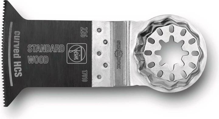 Fein Lame de scie standaard E-Cut gebogen, Longueur 50 mm, Largeur 50 mm, Condit. 5 Stuks, Buitenkant SL