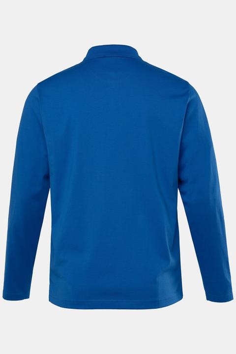 Produktbild Men+ Langarm-Poloshirt, Basic, Rundhals