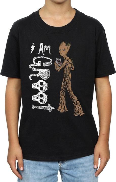 Image du produit - T-shirt AVENGERS INFINITY WAR AM TEENAGE GROOT - Garçon (140, 146)