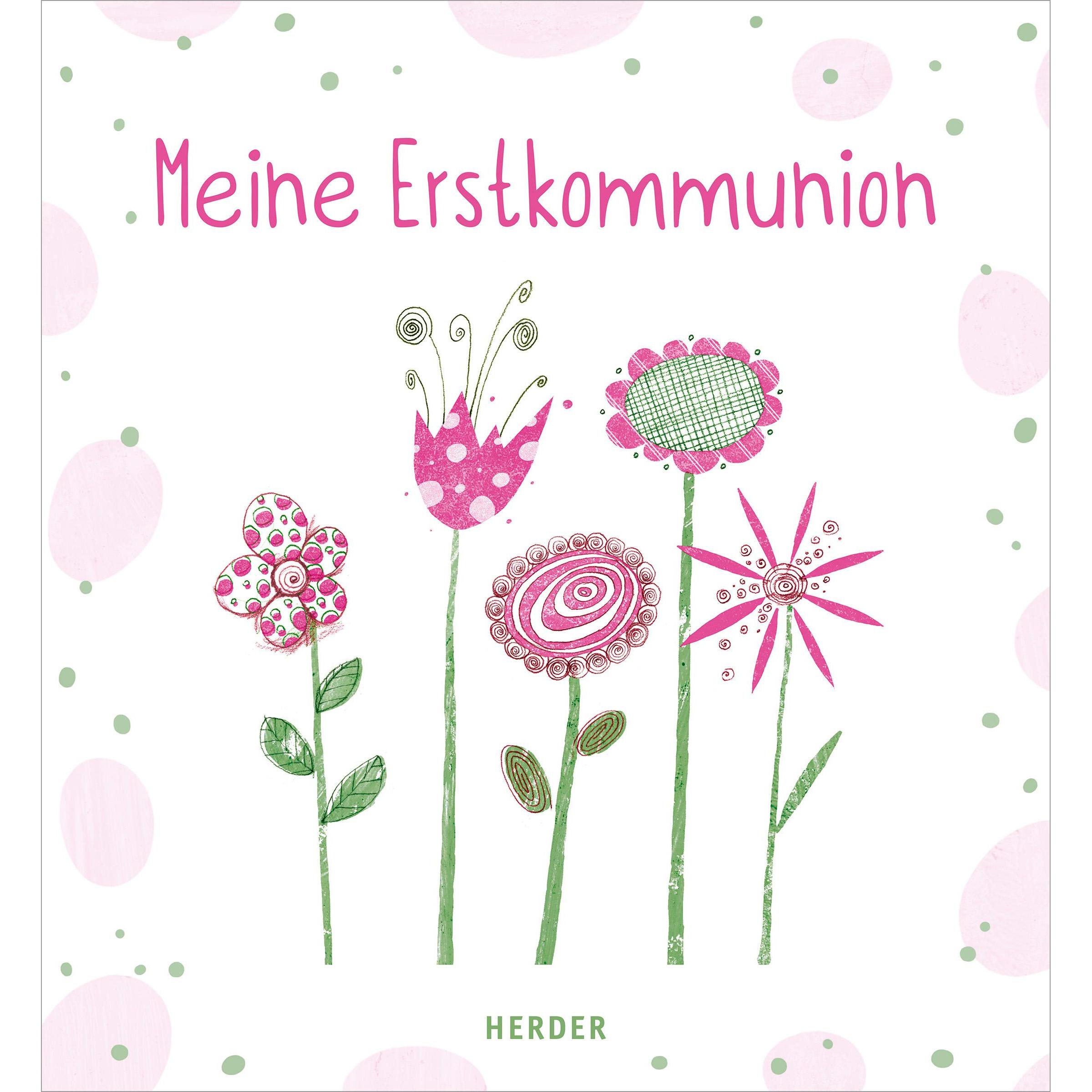 Herder, Fotoalbum, Meine Erstkommunion Erinnerungsalbum Blumen