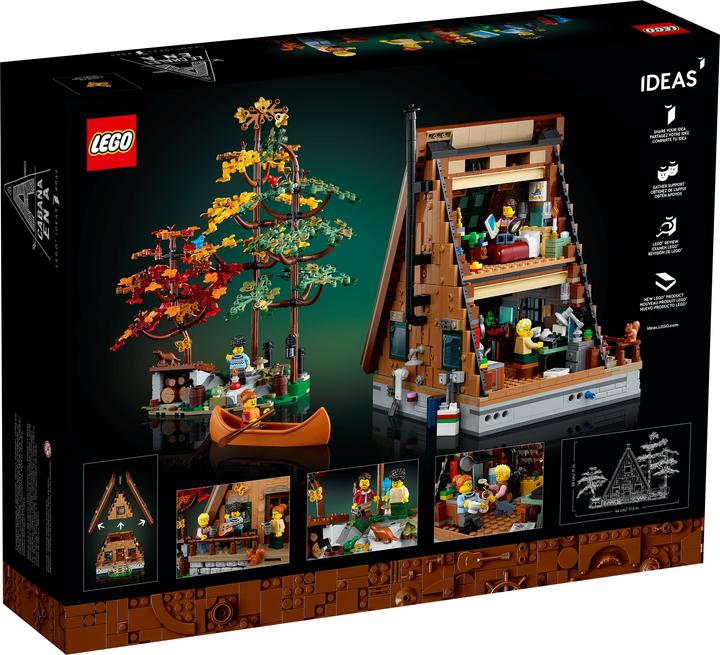 Productafbeelding LEGO Ideas End-Of-Live Set Finnhuette - 21338 NEU! Teile 2082x