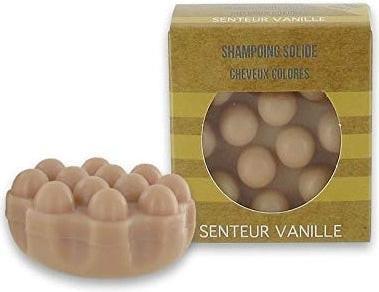 Actual product image Valdispharm Solid Shampoo for Color-Treated Hair Vanilla Scent 55g (Solid shampoo, 55 g)