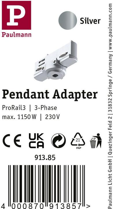Produktbild Paulmann ProRail3 Adapter