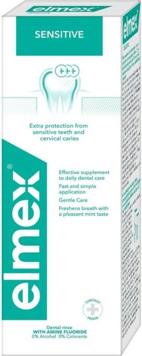 Label énergétique Elmex Eh bien (400 ml, Bains de bouche)
