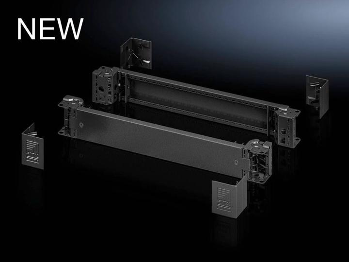 Actual product image Rittal Socket corner piece VX H 100mm for W 1000mm PU 2pcs.